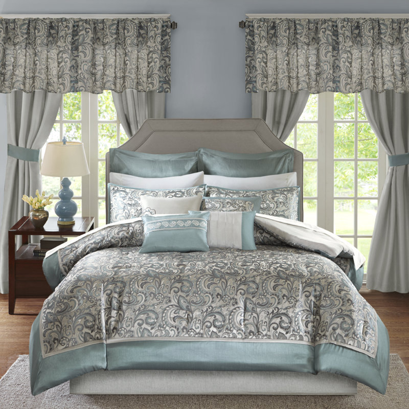 Astoria Grand Wightmans 24 Piece Comforter Set & Reviews | Wayfair